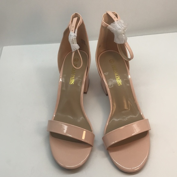 Dream Pairs Chunky Low Heel Pump Sandals Size 9.5 - Picture 7 of 14